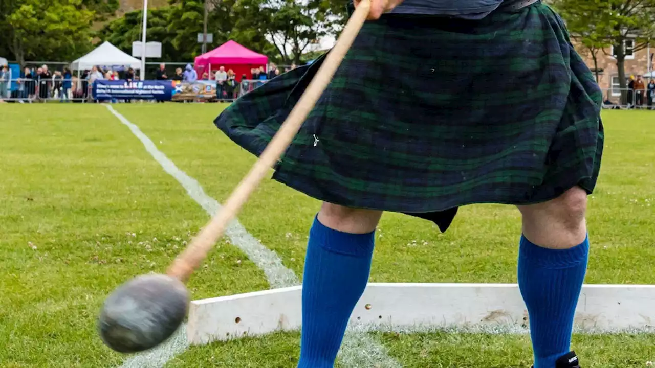 Man dies after being hit by stray hammer 'that flew over hedge' at Highland games tournament