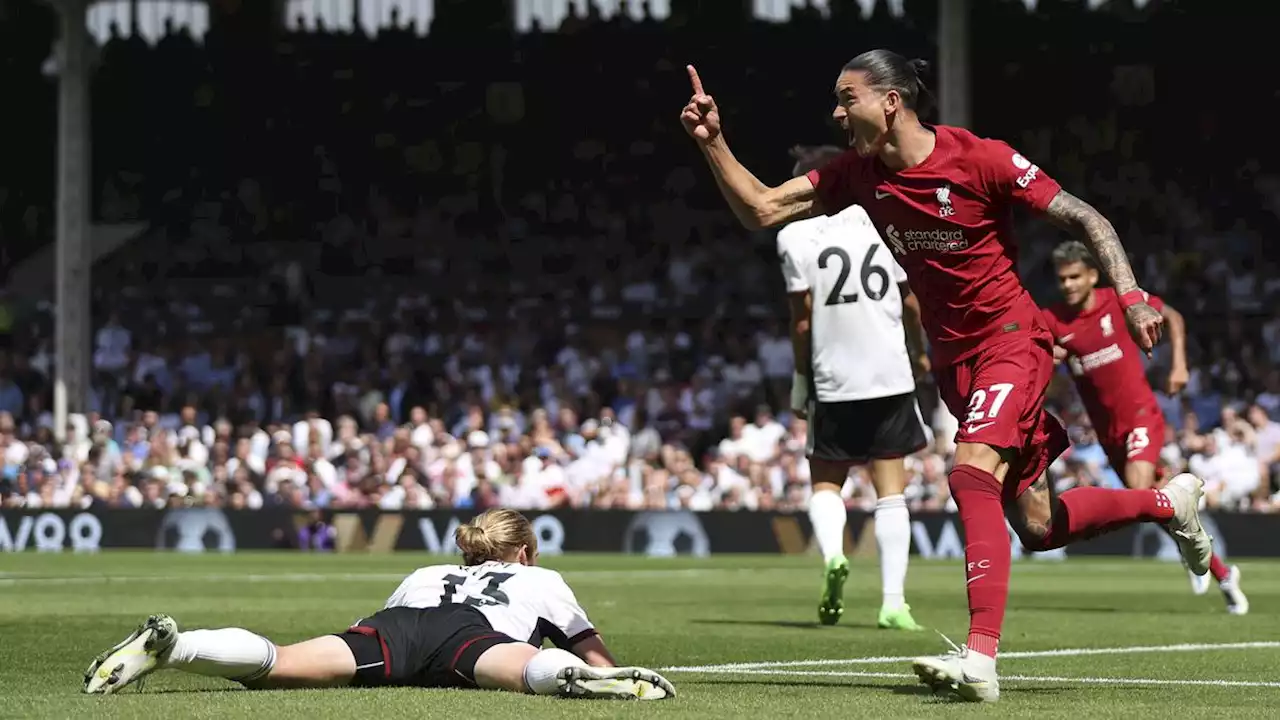 Fulham vs Liverpool: Cetak Gol dan Assist, Darwin Nunez Banjir Pujian