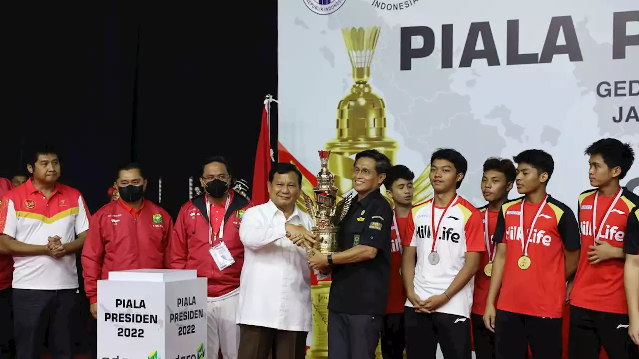 Jateng Juara Piala Presiden Bulu Tangkis 2022, Atlet PB Djarum Sapu Bersih Gelar