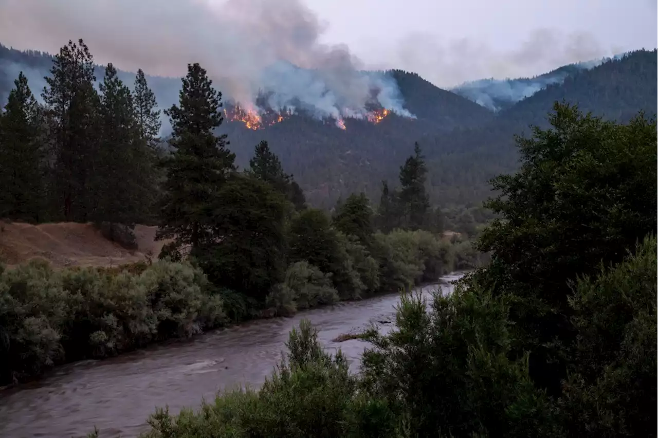 Dry, gusty conditions in forecast as containment of McKinney Fire near California-Oregon line reaches 40%