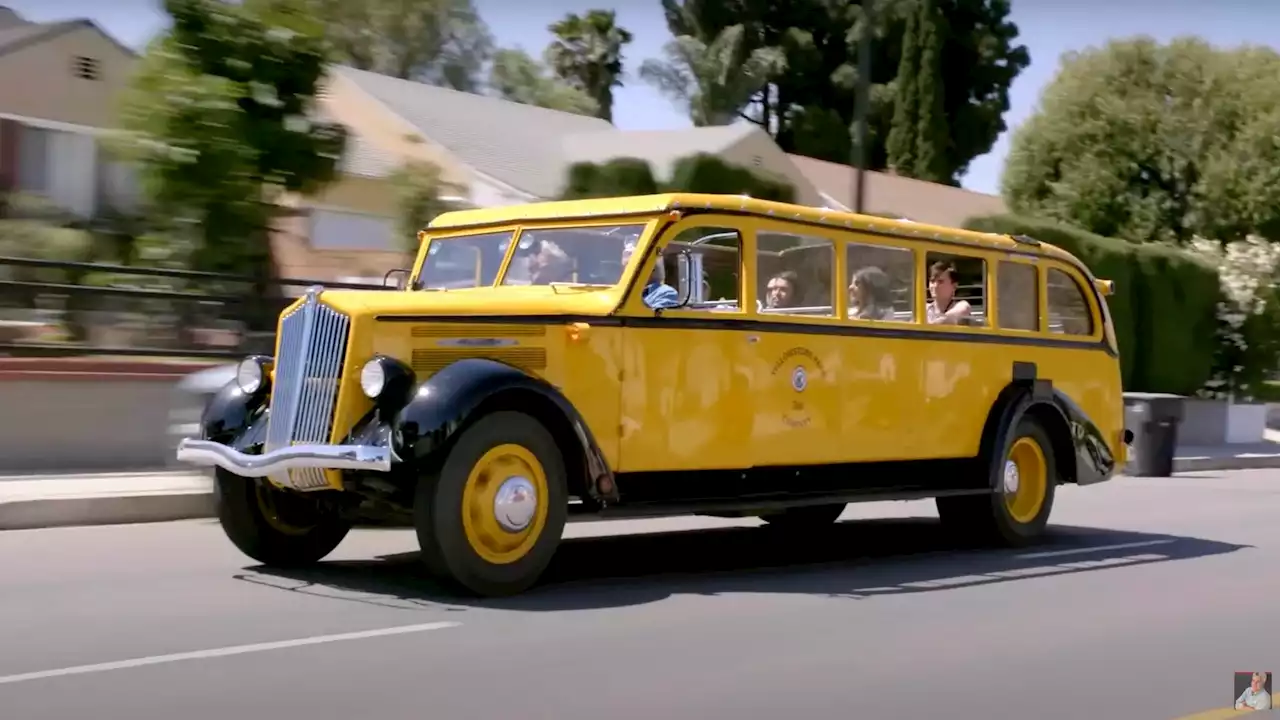 Yellowstone Tour Bus: 1936 White Model 706 visits Jay Leno's Garage