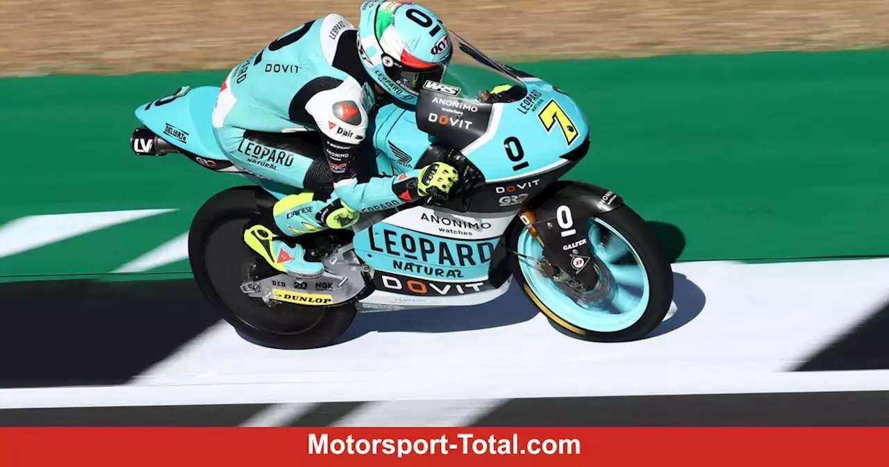 Moto3-Rennen Silverstone: Foggia siegt - Doppelausfall der WM-Rivalen