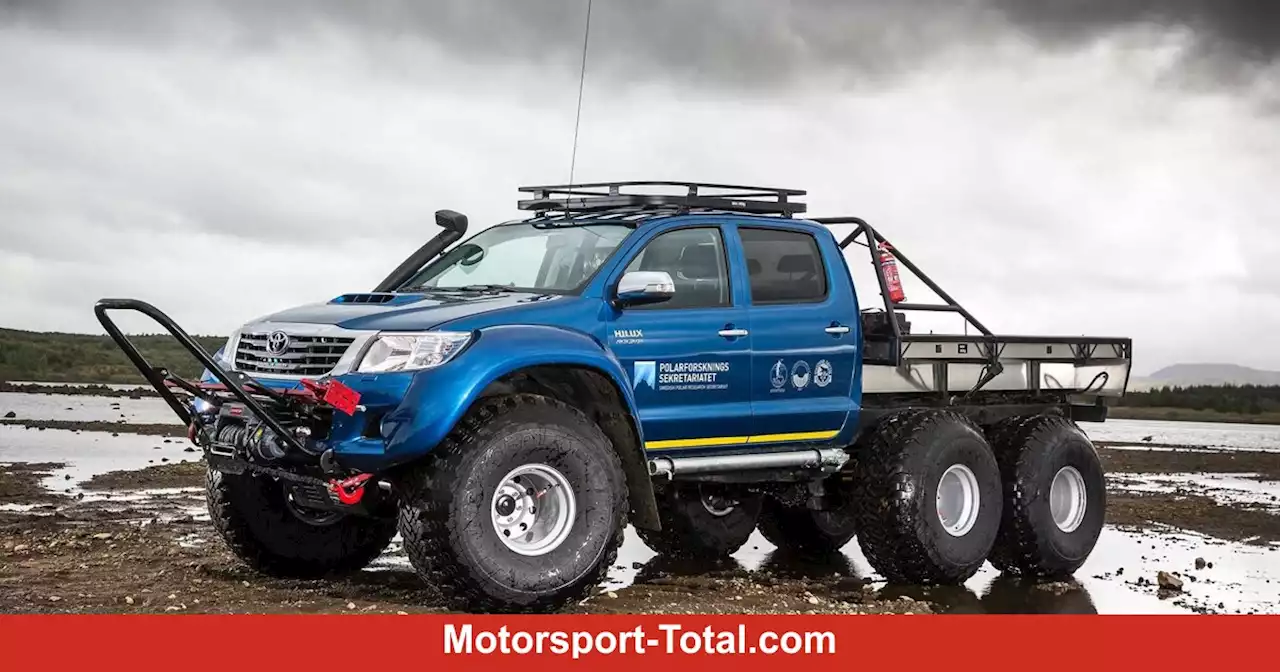 Toyota Hilux AT44 6x6: Dreiachsige Pick-ups können Sinn machen