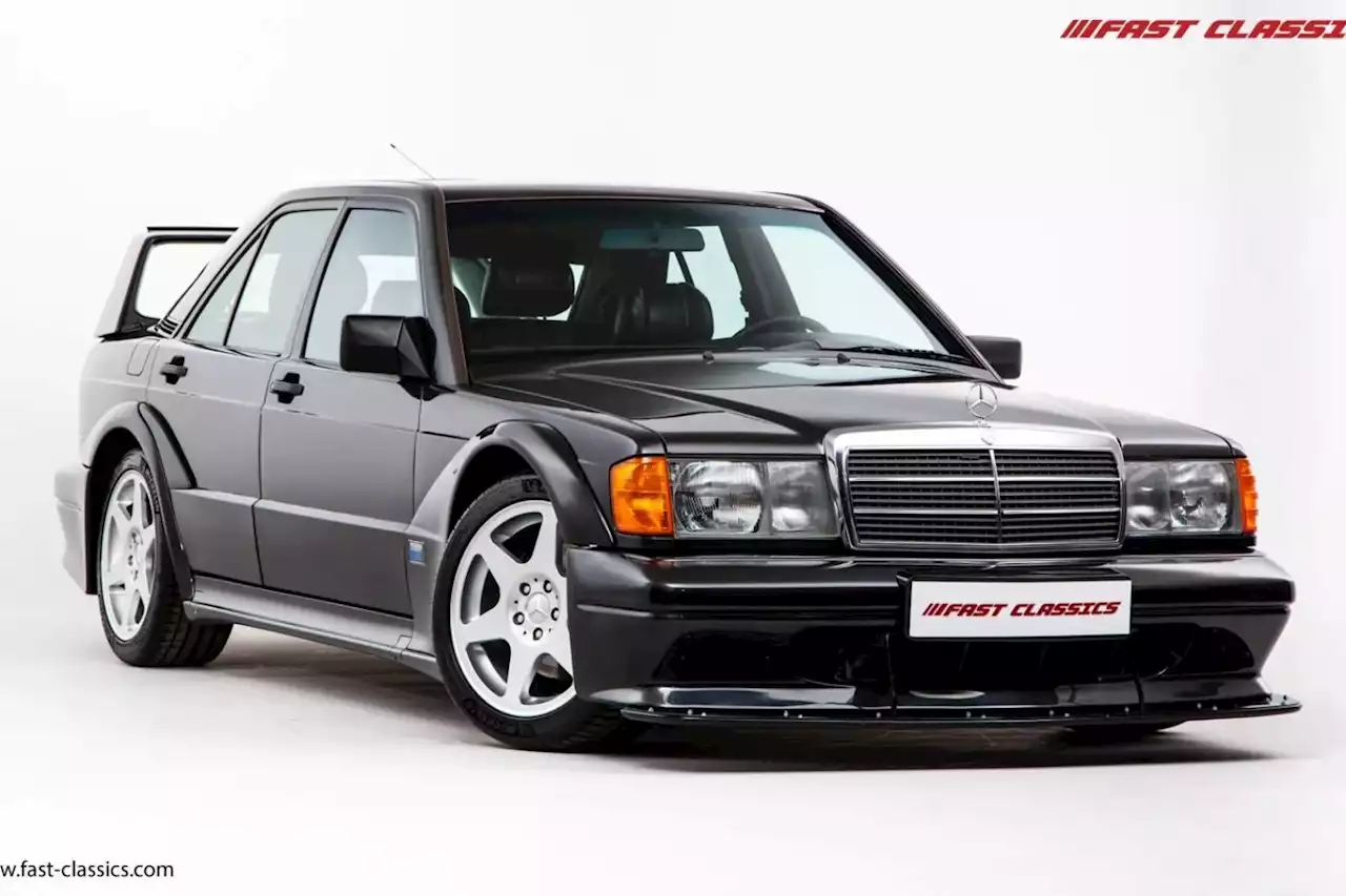 A rare treat: the Mercedes 190E 2.5-16 Evo II