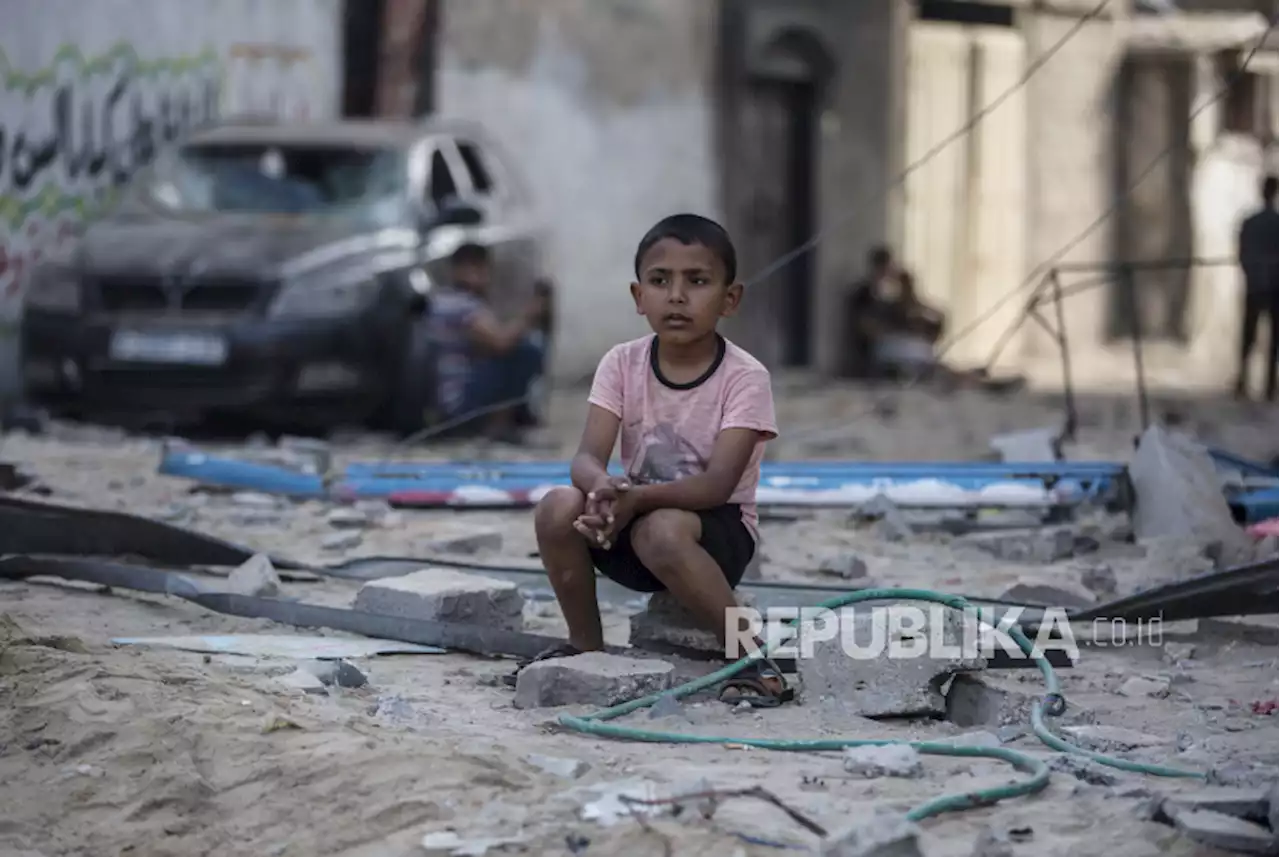 Empat Anak Meninggal dalam Serangan Israel di Gaza |Republika Online