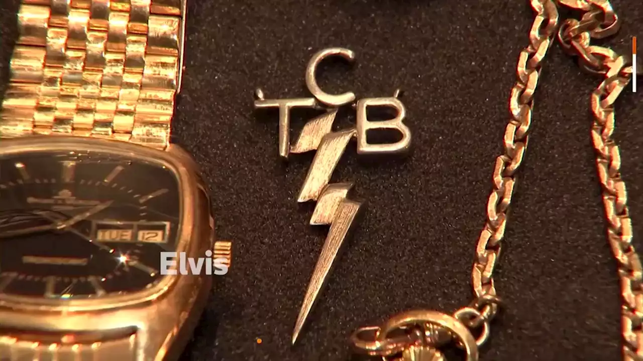 Auction house brings together Elvis Presley's ‘lost’ jewelry collection