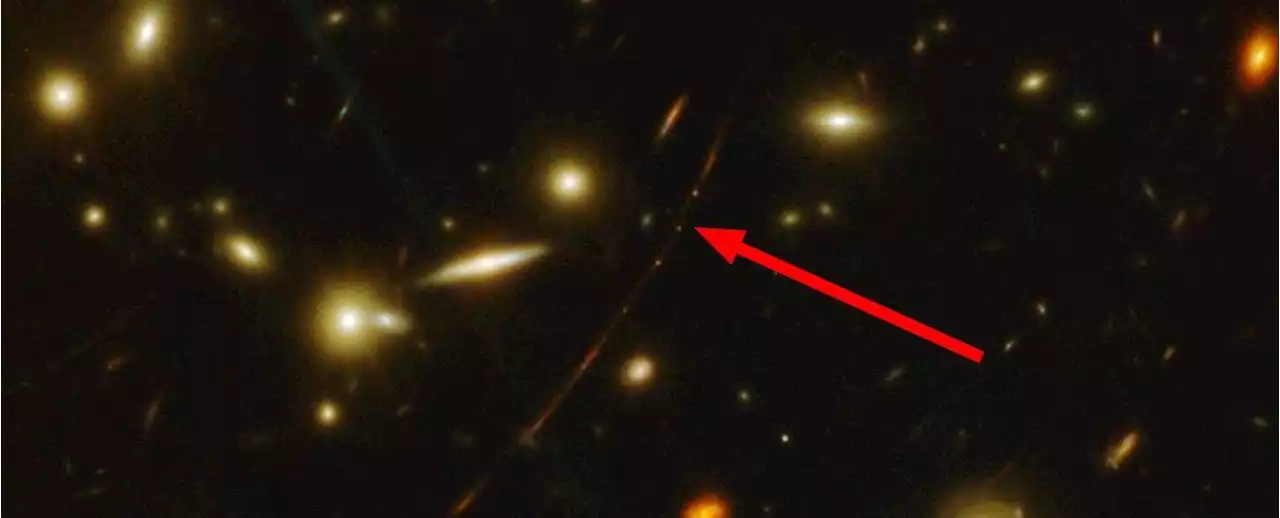 The James Webb Space Telescope Has Its First Image of The Most Distant Known Star