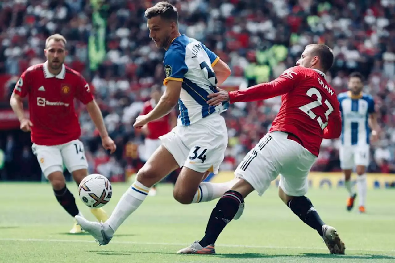 Liga Inggris 2022/2023: Man United Dihajar Brighton & Hove Albion 0-2 di Babak Pertama