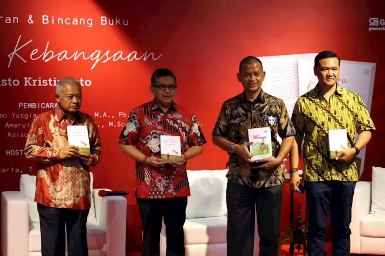 Luncurkan Buku Suara Kebangsaan, Hasto: Mari Membangun Imajinasi Masa Depan