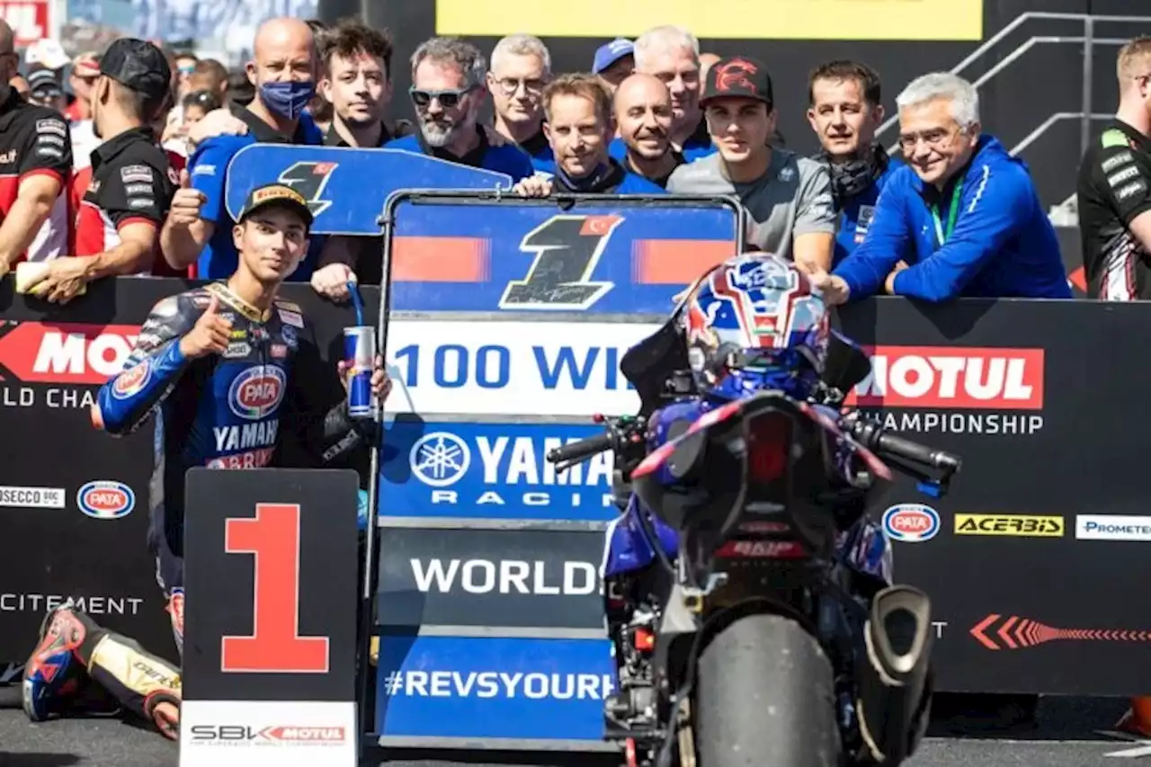 Dank Haga & Toprak: 100 Yamaha-Siege in Superbike-WM