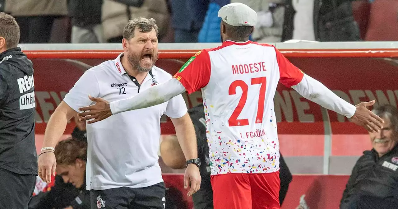 1. FC Köln: Trainer Baumgart sauer auf Modeste und BVB! „So gut war meine Laune nicht“