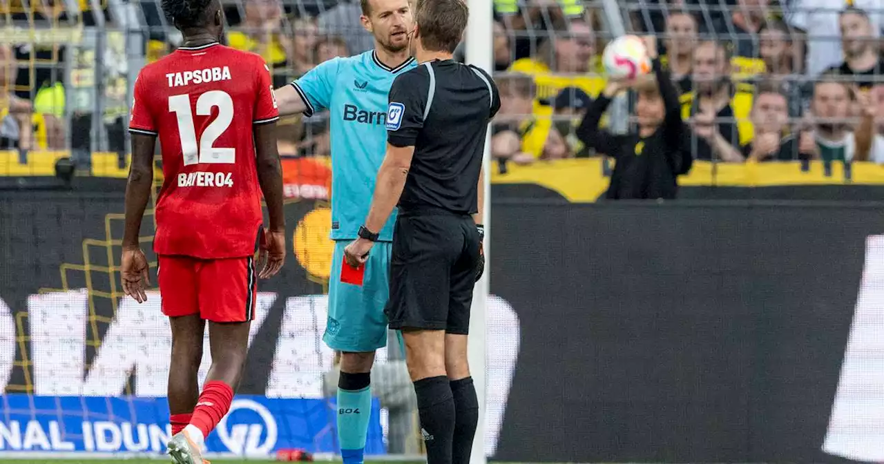 Bizarres Rot von Hradecky! Leverkusen-Keeper kannte Regel nicht