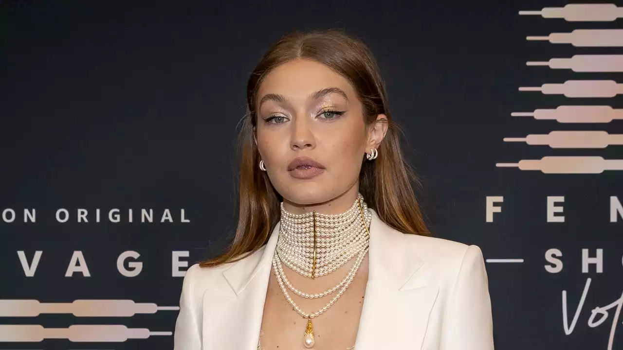 Gigi Hadid Mixed Sheer and Grunge for a Summer ‘Fit