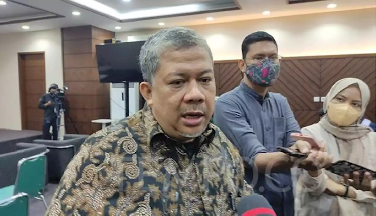 Fahri Hamzah Serukan Anis Matta Presiden Saat Partai Gelora Daftar KPU