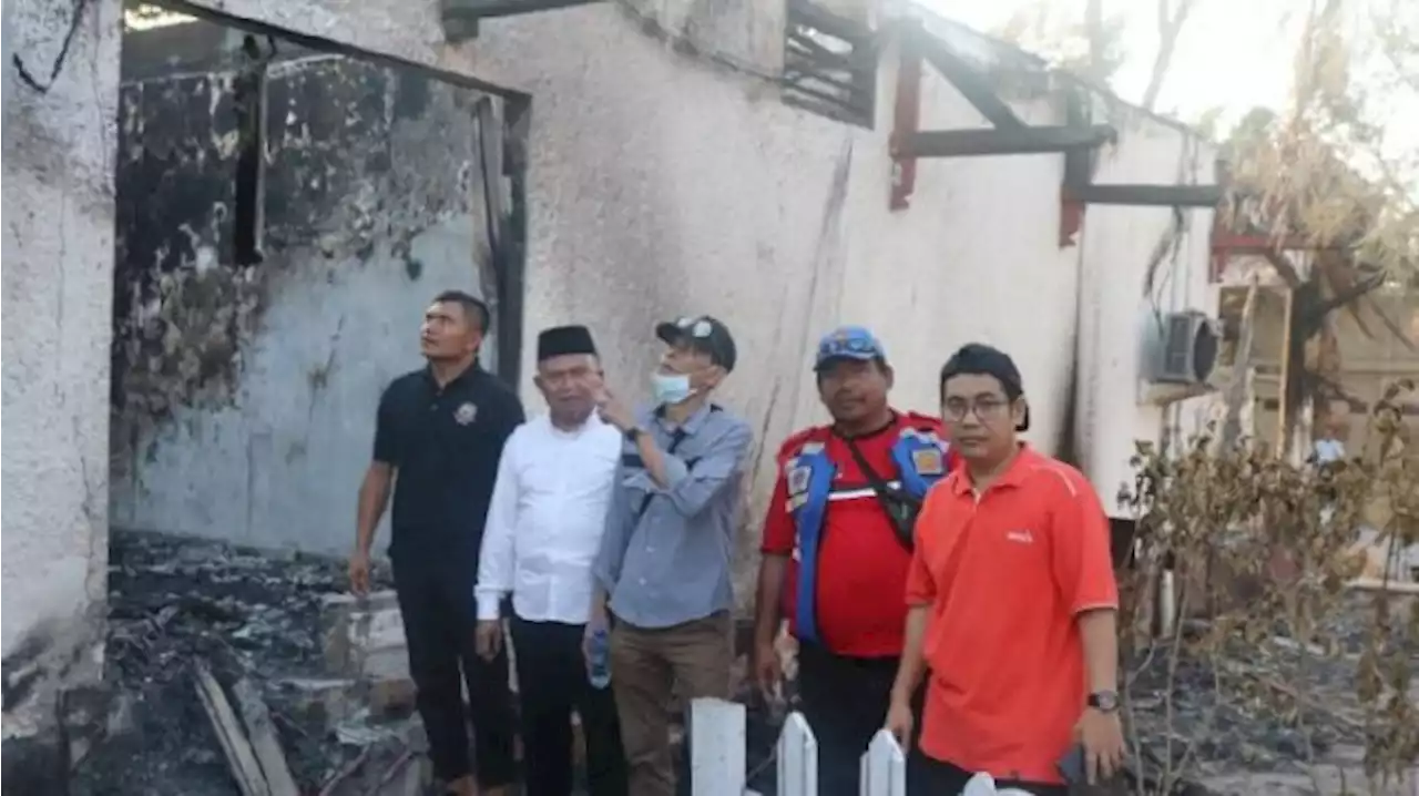 Hotel Jambu Luwuk Oceano Resort di Gili Trawangan Terbakar, Ketua DPRD Sambangi Lokasi