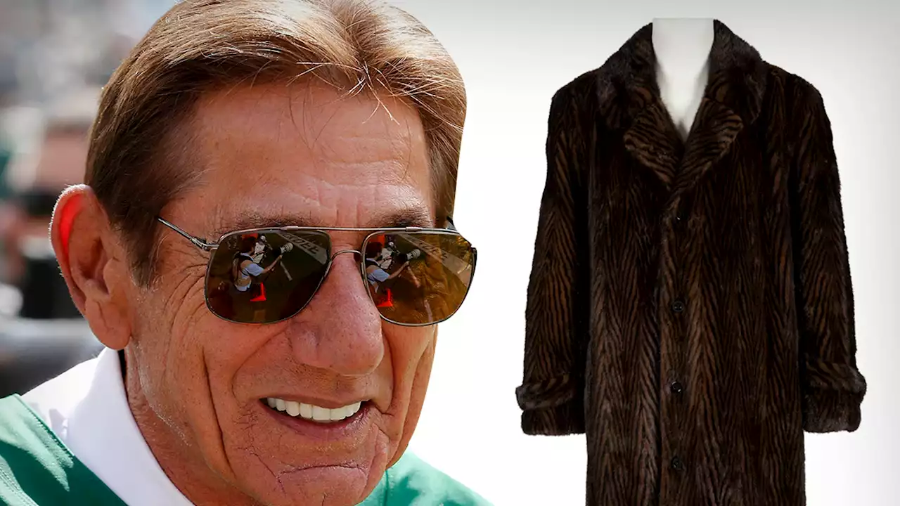 Joe Namath's Tiger-Striped Mink Coat Hits Auction, Could Fetch Over $20K