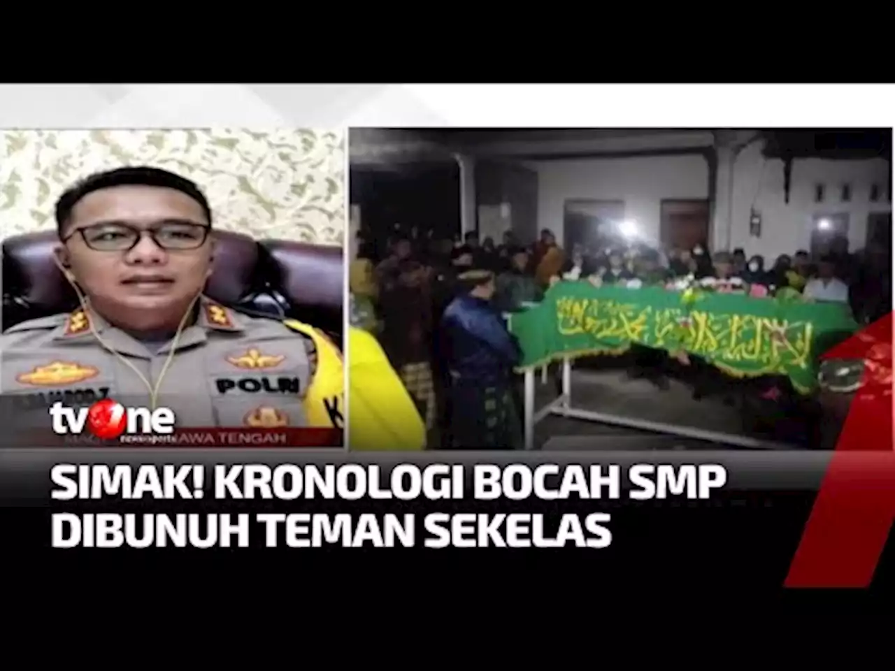 Tragis Pelajar SMP di Magelang Dibunuh Teman Sekolah - tvOne