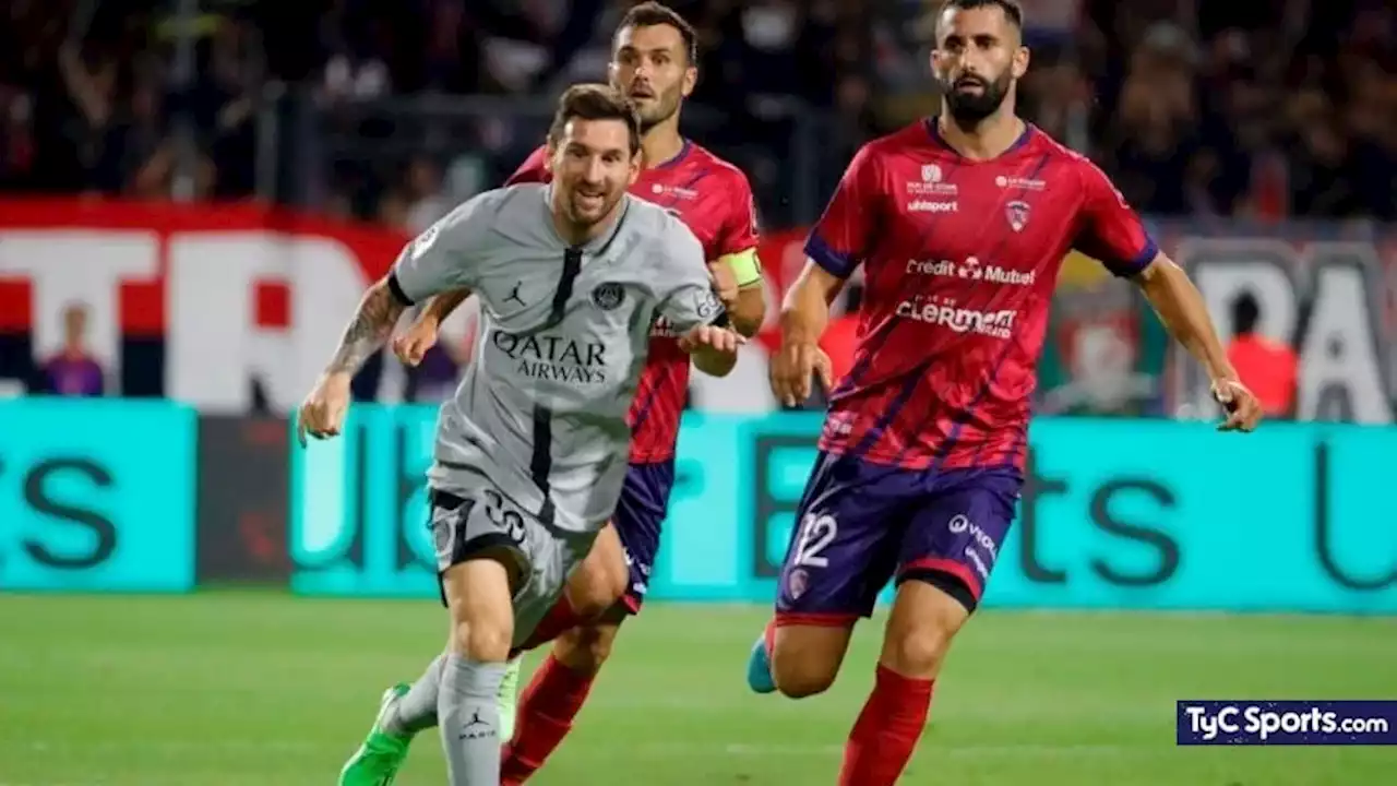 Clermont vs. PSG de Messi, por la Ligue 1: resultado, resumen y goles - TyC Sports