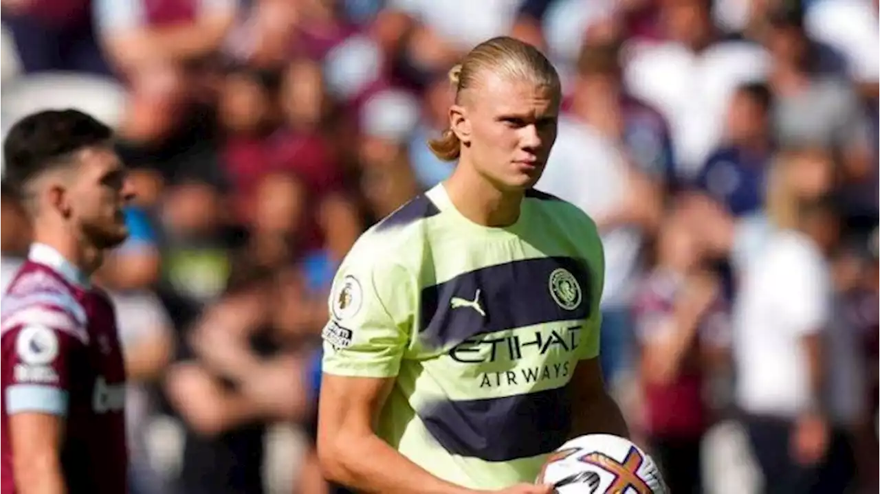 Erling Haaland Bikin Gol, Manchester City Ungguli West Ham