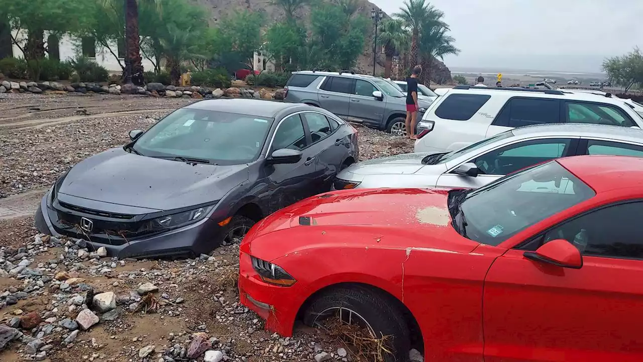 Tourists find safety after floods close Death Valley roads