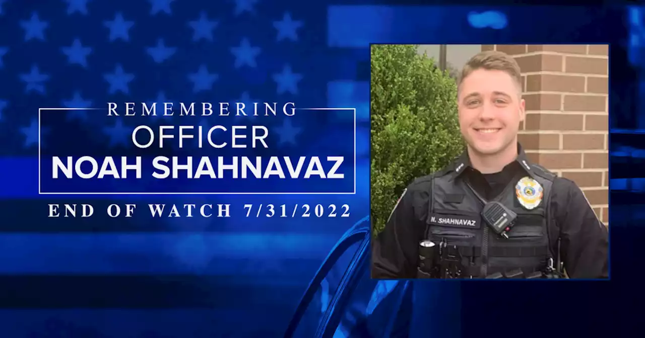 Funeral services honor fallen Elwood Police Officer Noah Shahnavaz