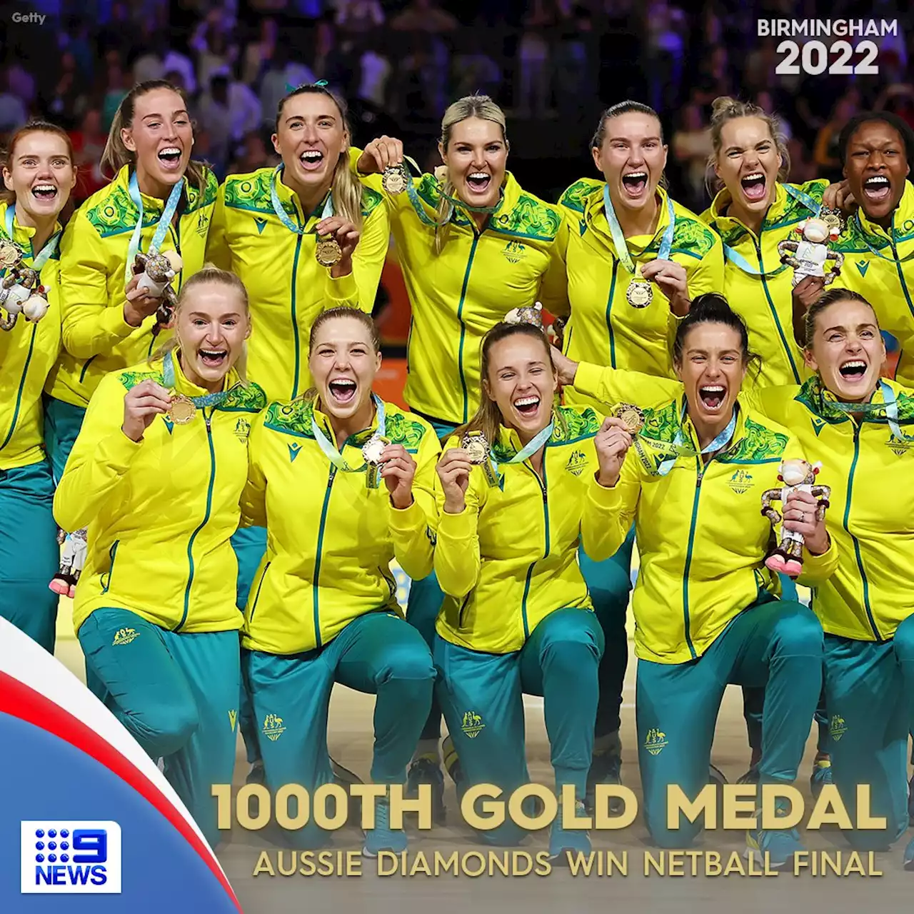LIVE: Late blitz seals Aussie games milestone