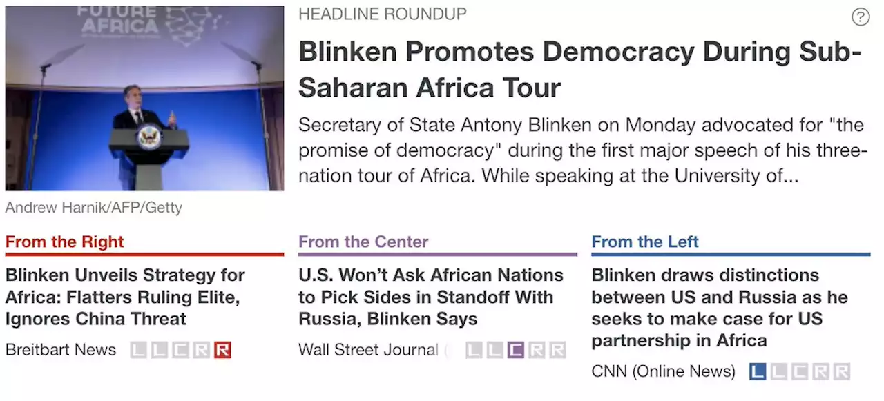 Blinken Promotes Democracy During Sub-Saharan Africa Tour