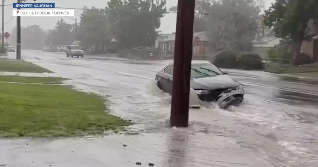 Live updates: Heavy rain, flooding threatens Denver area, Front Range