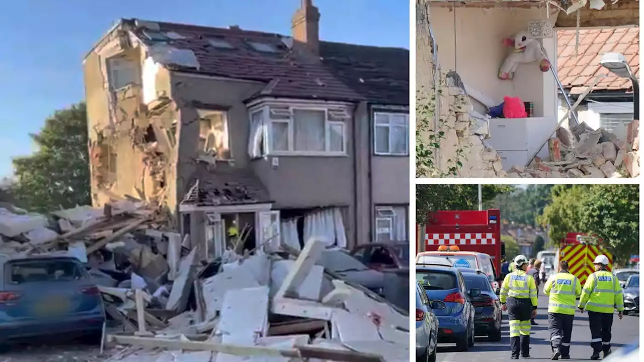 Child killed and three in hospital after house collapses in huge south London gas explosion