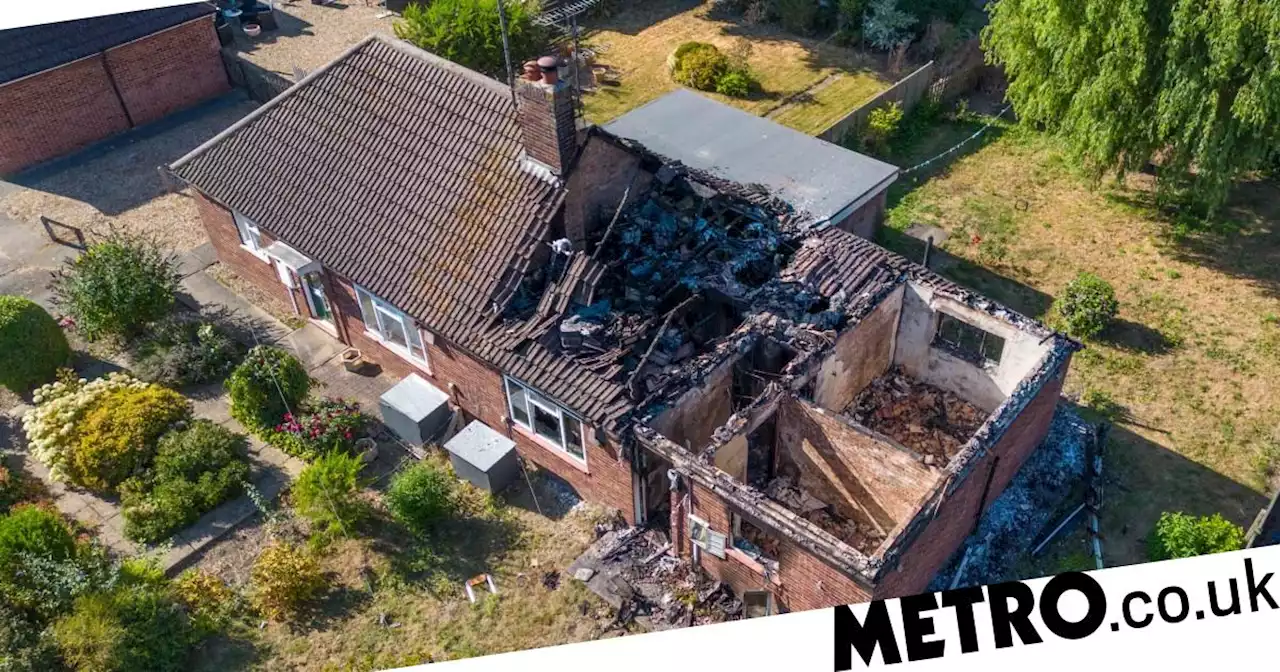 House 'explosion' kills man with hero injured while trying to save him