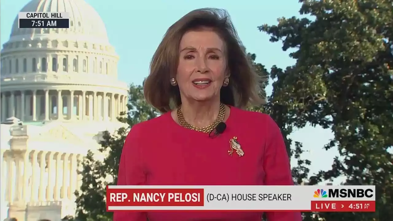 Nancy Pelosi says China's Xi Jinping 'acting like a scared bully'