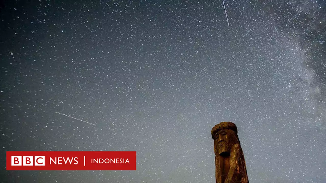 Hujan meteor Perseid, siap-siap menyaksikan 'kembang api' alam di bulan Agustus - BBC News Indonesia