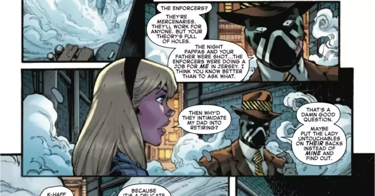 Giant-Size Gwen Stacy #1 Preview: Crime-Master Baiting?