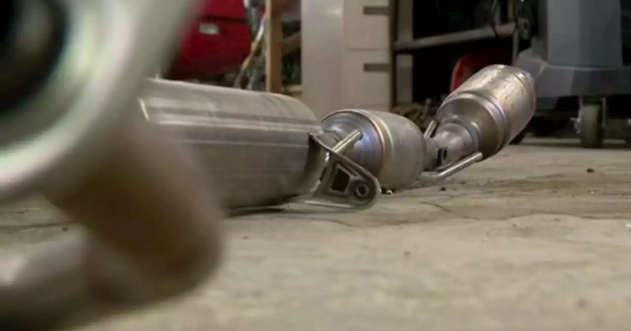 As catalytic converter thefts are on the rise, one victim fights back