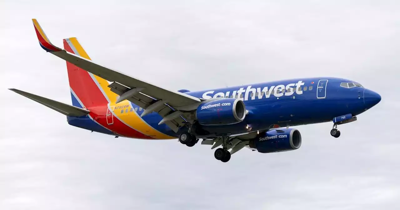 Southwest Airlines flight attendant breaks her back during hard landing in California