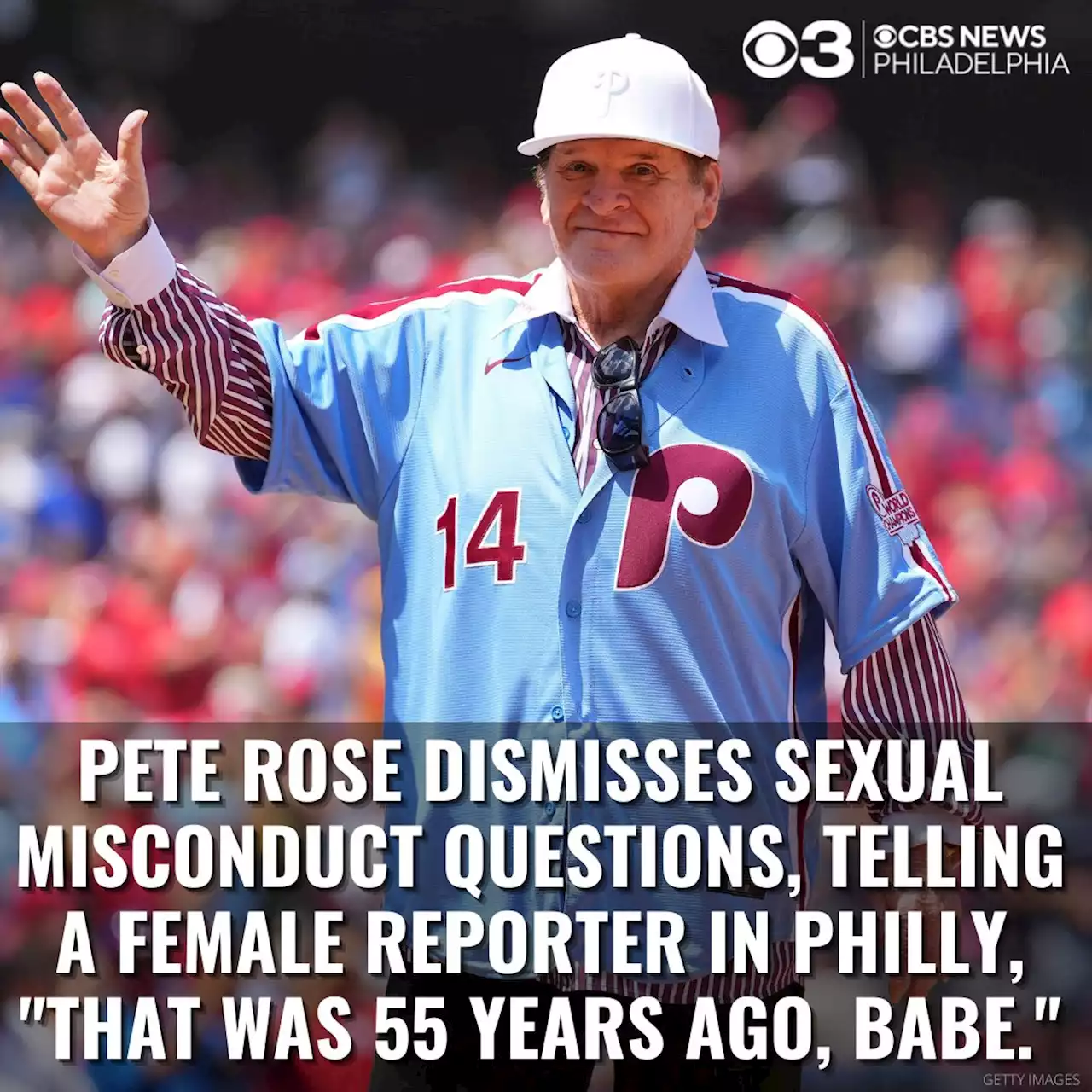 Pete Rose Dismisses Sexual Misconduct Questions At Phillies' Alumni Weekend: 'It Was 55 Years Ago, Babe'