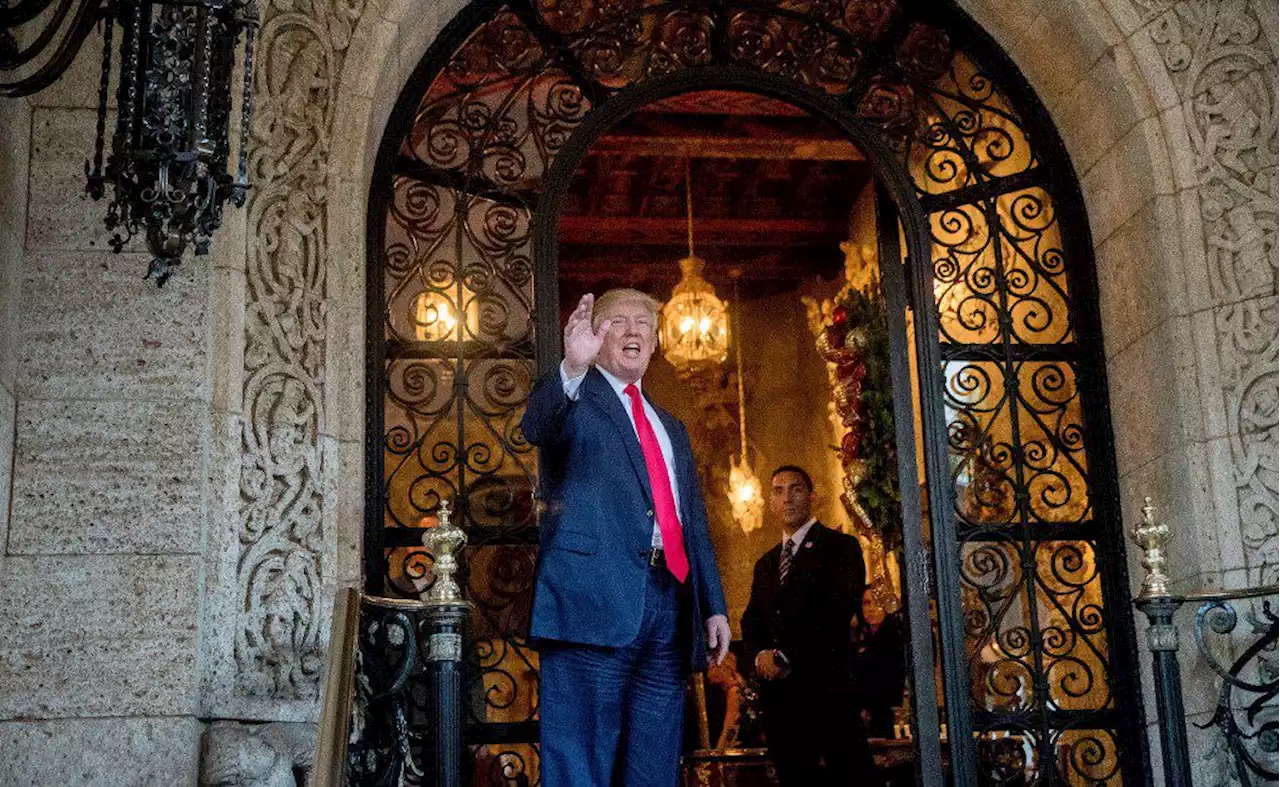 Trump confirms FBI is searching his Mar-a-Lago estate in Florida