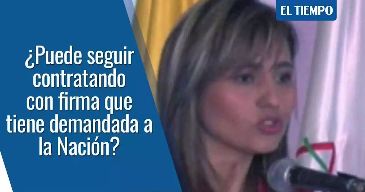 ¿Nueva Mintic puede seguir contratando con firma que tiene demandada a Nación?