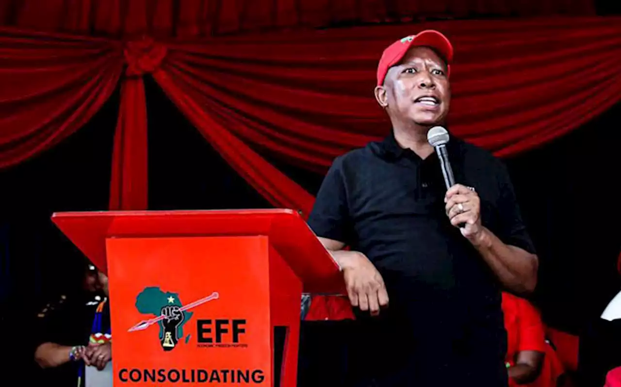 EFF's Malema slams Zondo appointment as Chief Justice