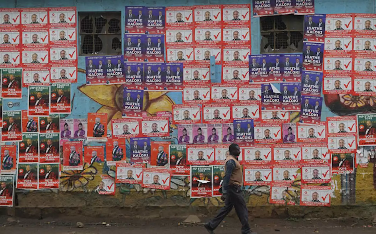 Jittery Kenya votes in close-fought election race