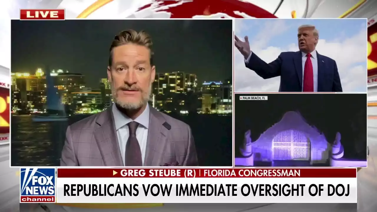 Florida Rep. Steube on Mar-a-Lago FBI raid: 'This is a weaponized and politicized DOJ'