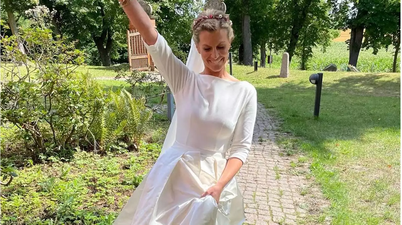 'Verbotene Liebe'-Star Theresa Underberg hat geheiratet: Erste Fotos ihrer Traumhochzeit