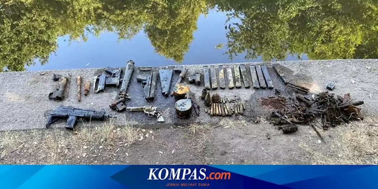 Tumpukan Senjata Api, Peluru, dan Amunisi Ditemukan di Dasar Sungai London