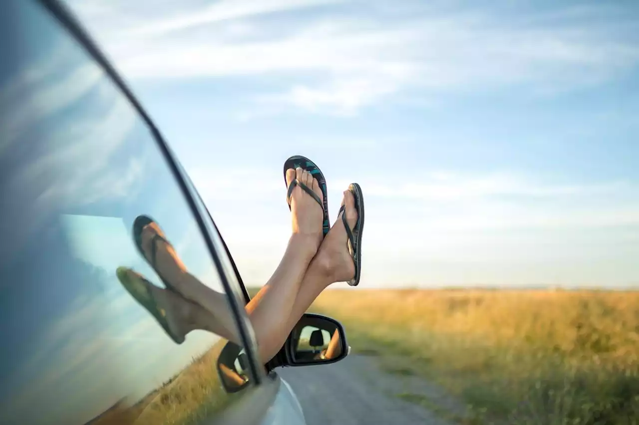 Hot Weather Driving: You could be fined £5,000 for driving in flip-flops