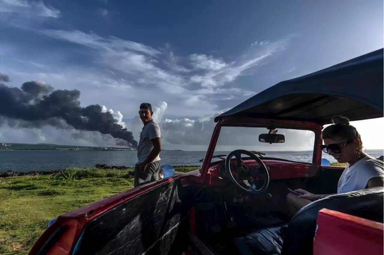 Massive oil fire threatens Cuba’s frail electrical system