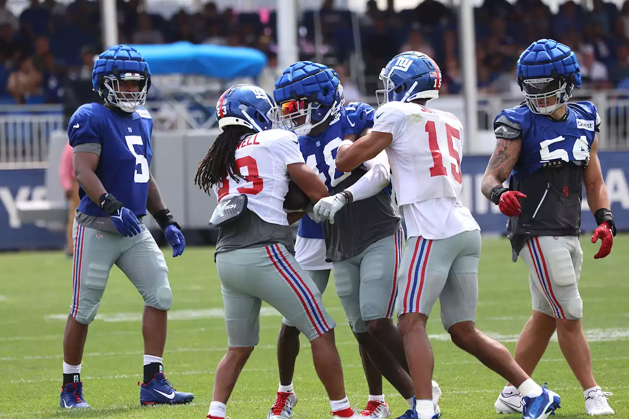 Giants learn hard lessons in punch-filled practice: ‘Losing teams do that’