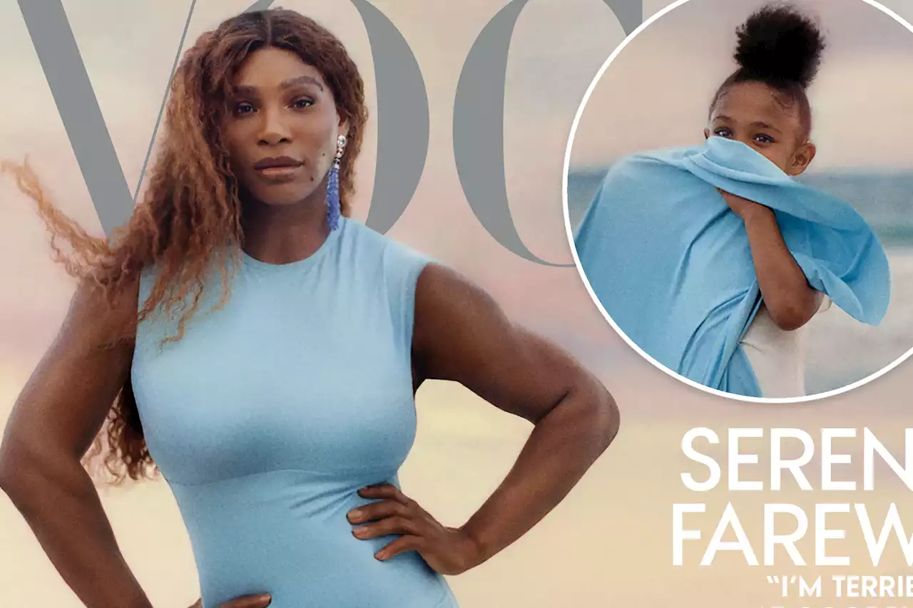 Serena Williams’ daughter, Olympia, makes a cameo on Vogue cover