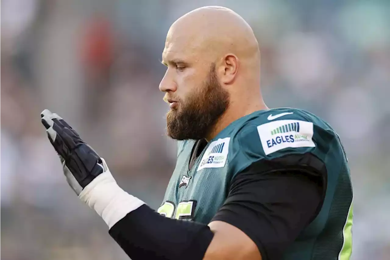 ‘He is the best right tackle in the world’: Eagles’ Lane Johnson is full of confidence and strength heading into Year 10