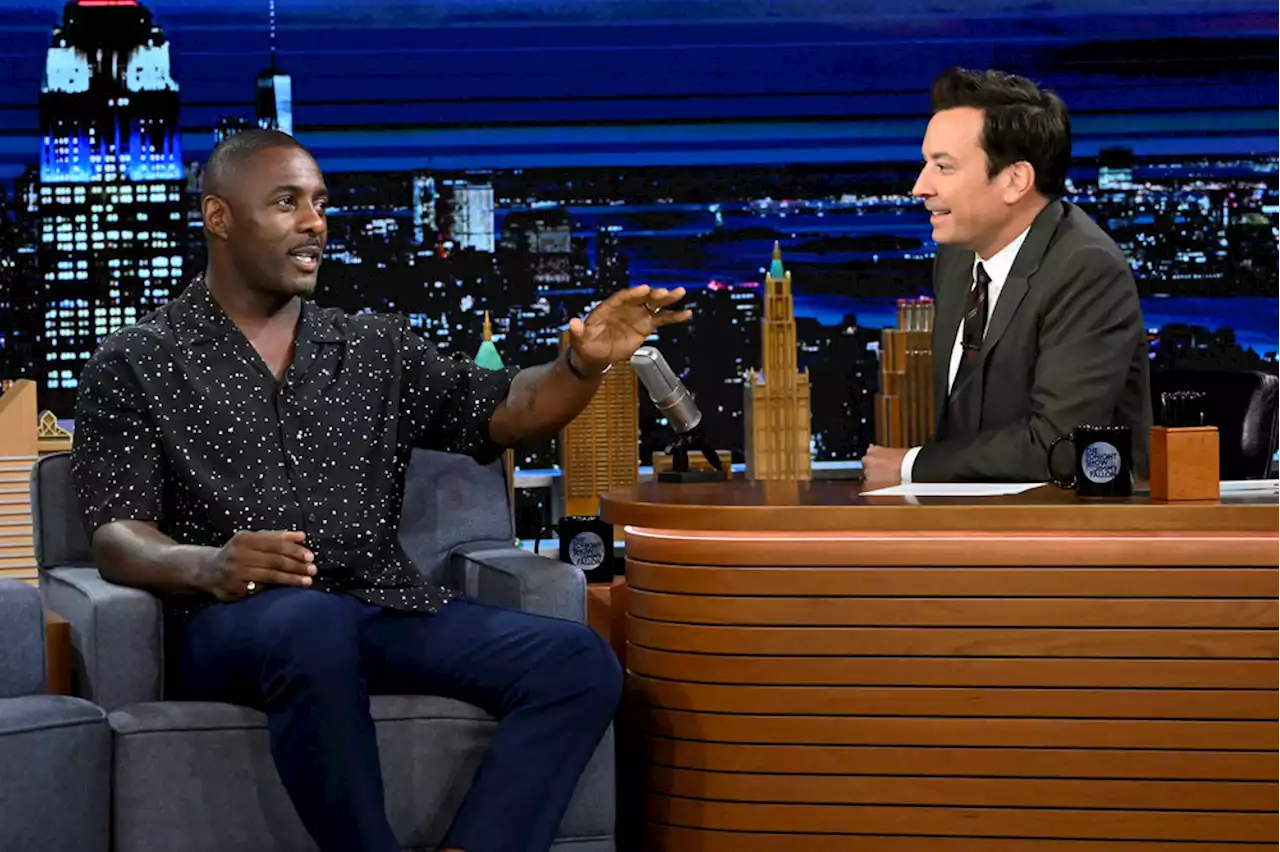 Idris Elba Explains How He 'Hustled' His Way on to Jay-Z's Album on 'Fallon'