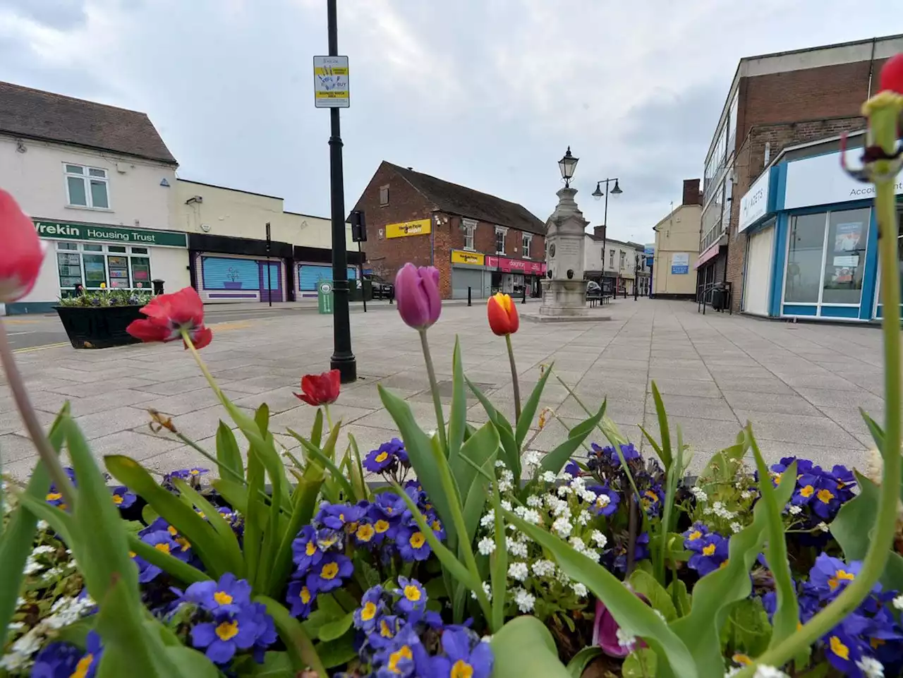 Armed police in Telford high street after reports of man with gun